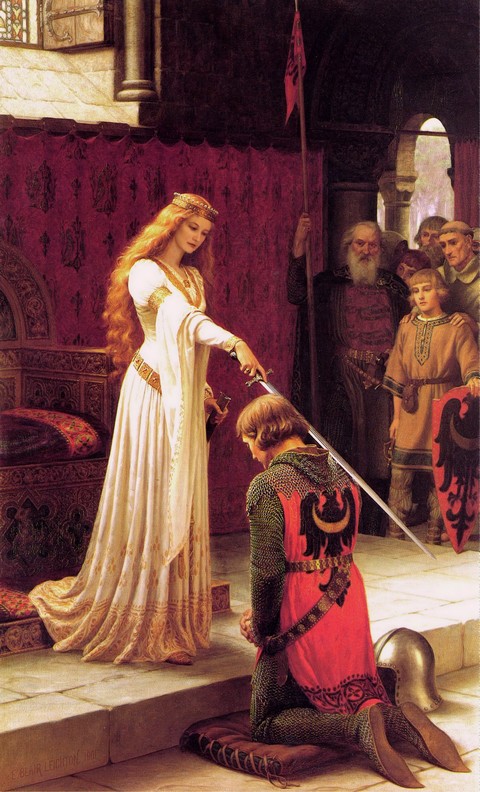 Edmund Leighton - The Accolade